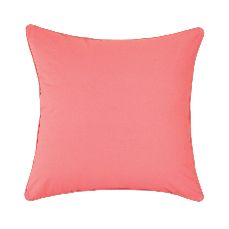 Coral Euro Sham -