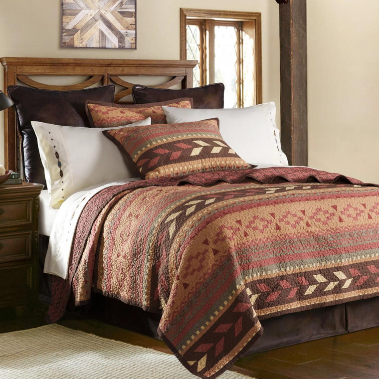 Broken Arrow Quilt Set - 813654027664