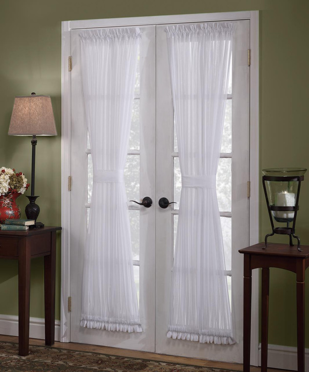 Emelia Sheer Voile  Door Panel - 647506012672