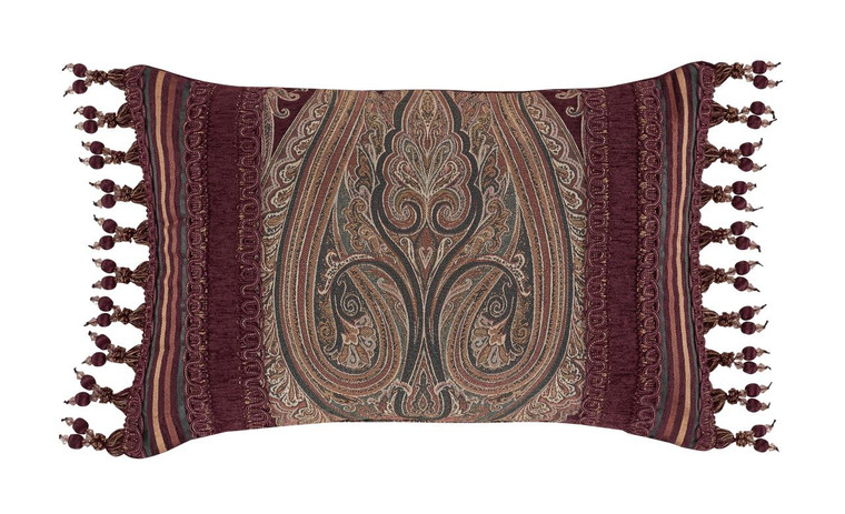 Garnet Red Boudoir Pillow - 193842111314