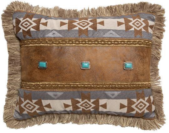 Wrangler Mesa Daybreak 3 Conchos Southwestern Pillow - 357311333526