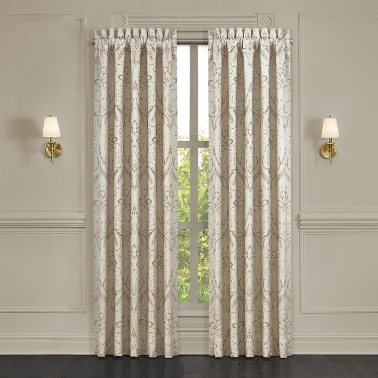 Trinity Champagne Curtain Pair - 193842113837