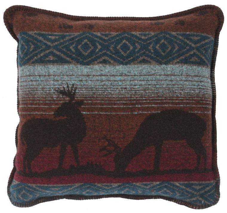 Deer Meadow II Decorative Pillow 2 - 650654077097