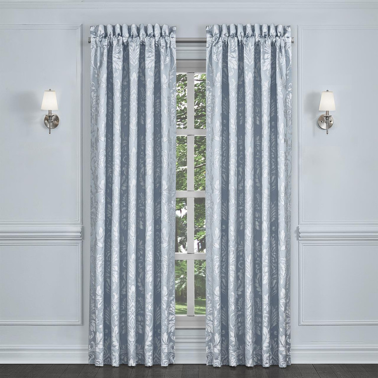 Malita Powder Blue Curtain Pair - 193842117163