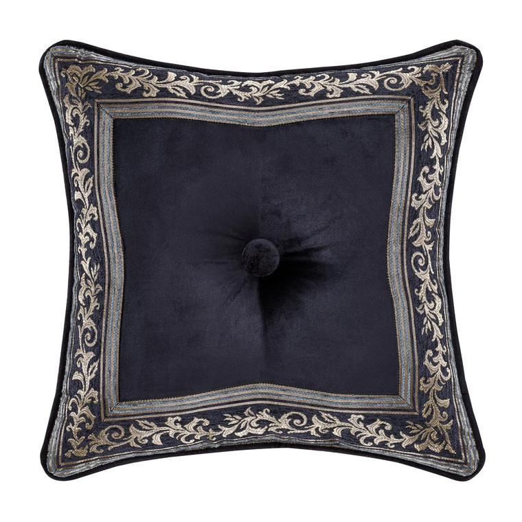 Middlebury Indigo Square Pillow - 193842116609