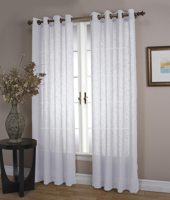 Shannon Sheer Linen Curtains -
