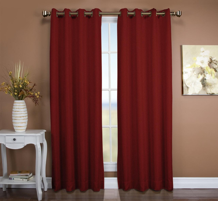 Tacoma Double Blackout Grommet Curtain Panel - 842249034886