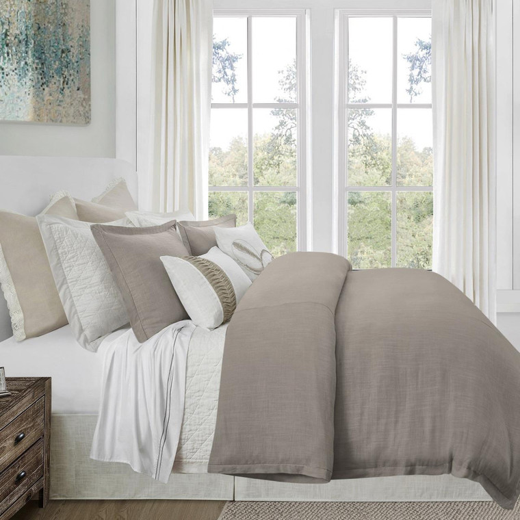 Hera Taupe Duvet Set - 840118801522