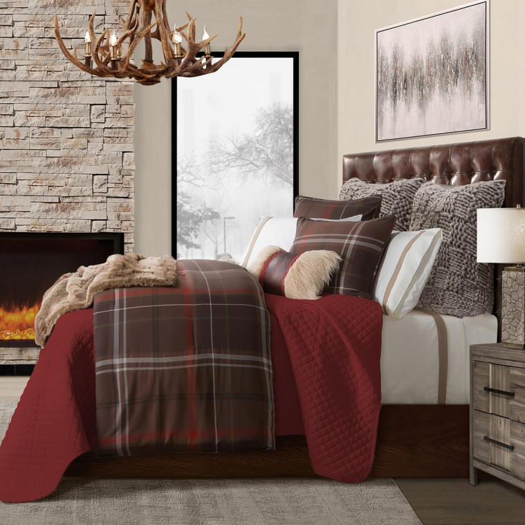 Jackson Plaid Bedding Collection -