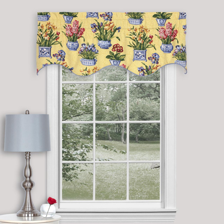 Melanie Buttercream Lined Filler Valance - 138641296404