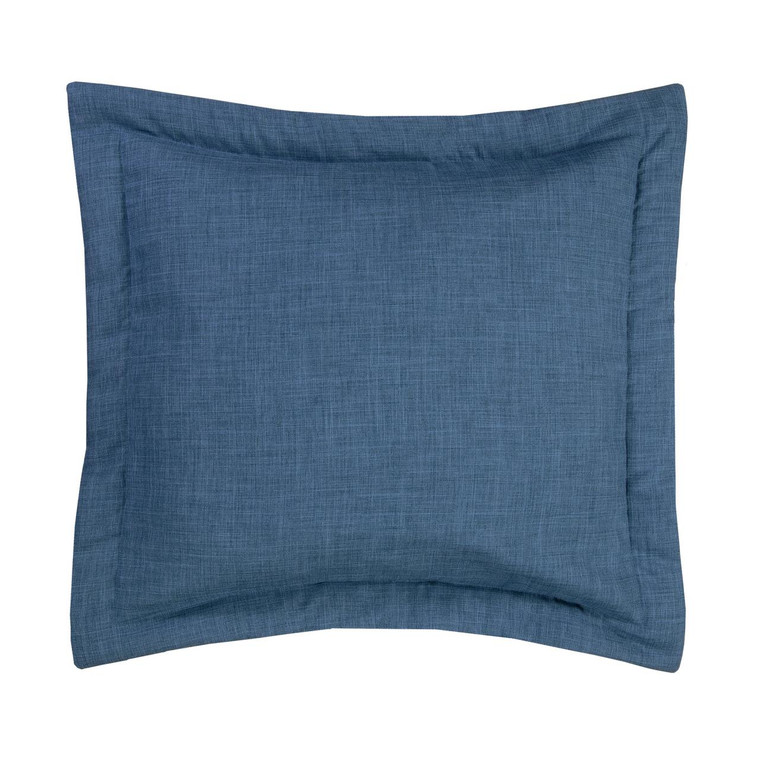 Queensland Textured Blue Euro Sham - 138641286818