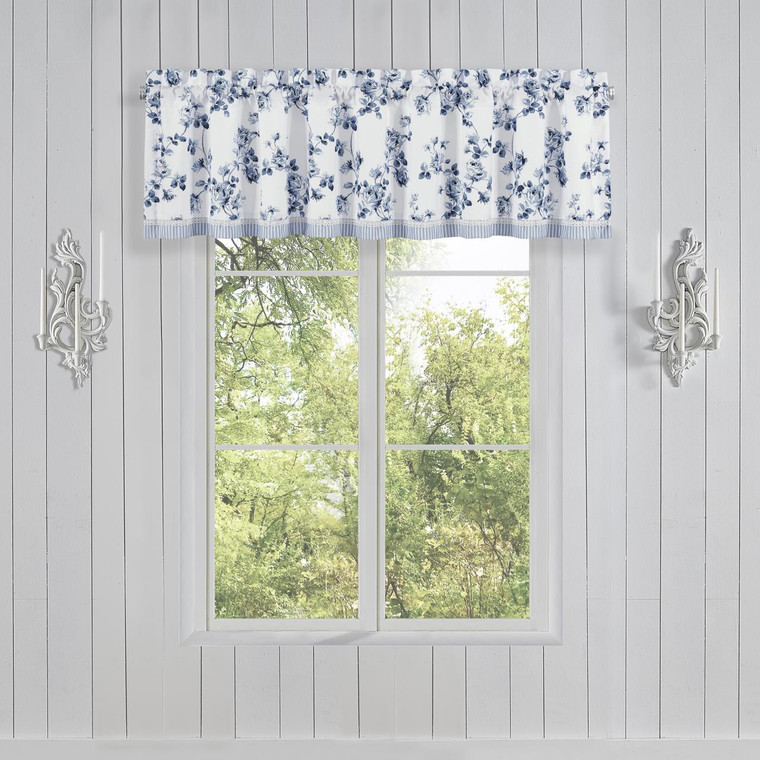 Rialto French Blue Straight Valance - 193842121634