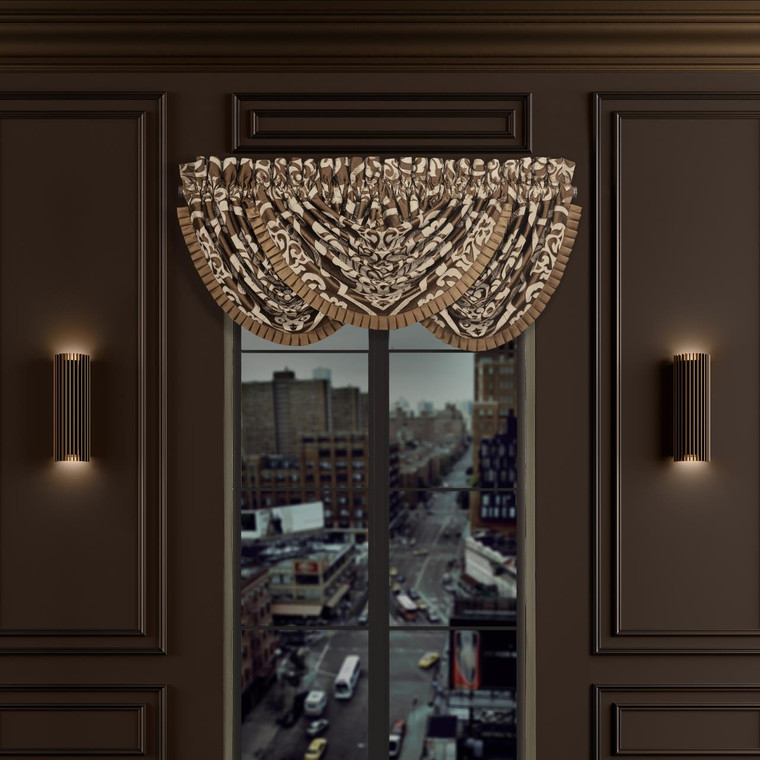 Surano Copper Waterfall Valance - 193842123102