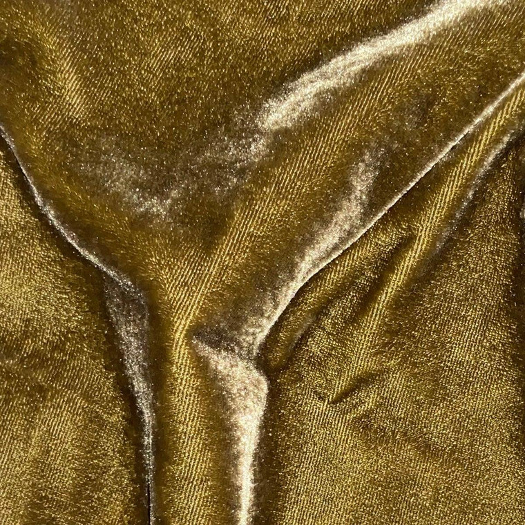 Stella Green Ochre Silk Velvet Sham - 840118807616