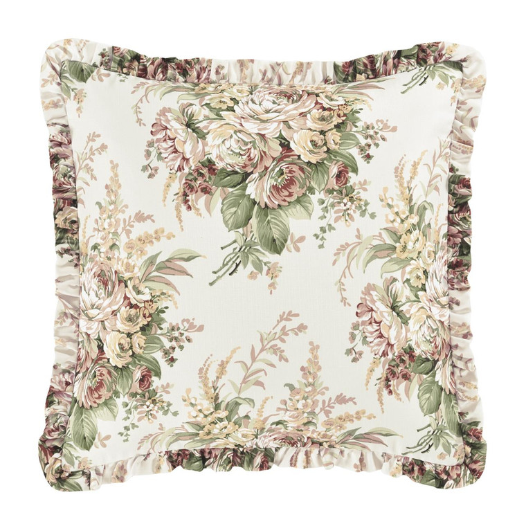 Estelle Coral Euro Sham - 193842126882