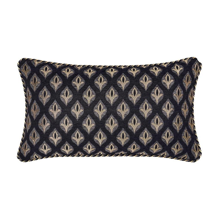 Savoy Pewter Boudoir Pillow - 193842123966