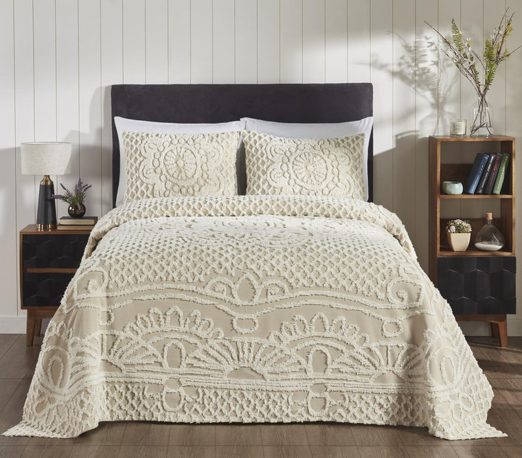 Ardent Natural Bedspread Set - 193675015469