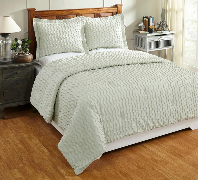 Isabella Sage Comforter Set - 840053098032