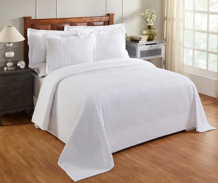 Jullian White Bedspread - 193675000809
