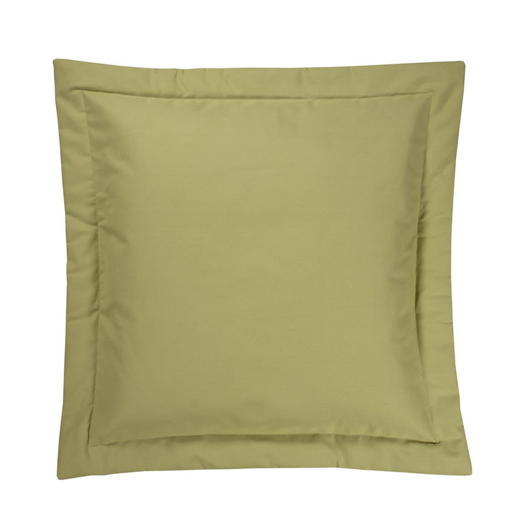Kahlee Solid Green Euro Sham - 013864134606
