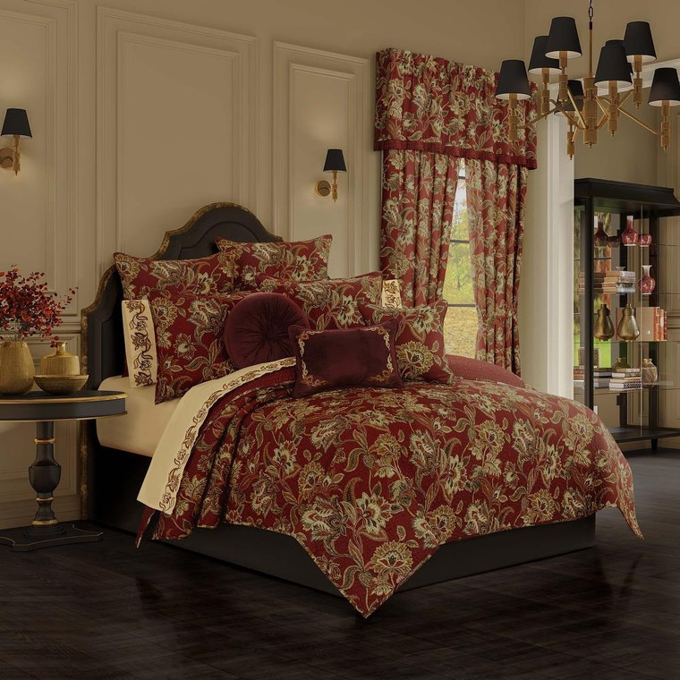 Montecito Red Quilt Set - 193842130162