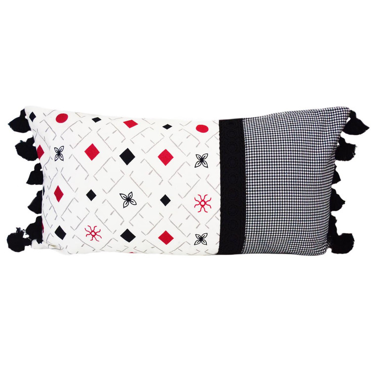 Dawson Tassels Boudoir Pillow - 754069603534