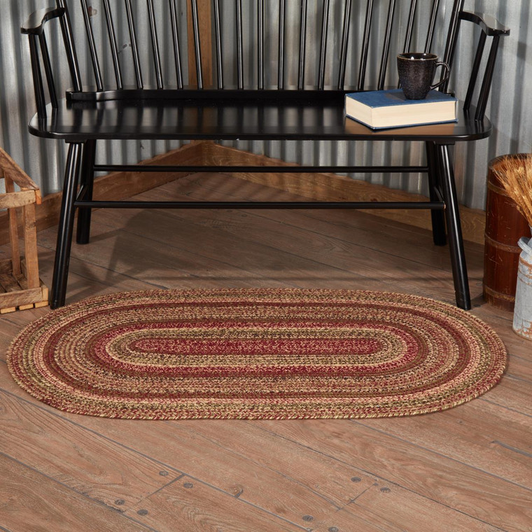 Cider Mill Jute Oval Rug - 810055890644