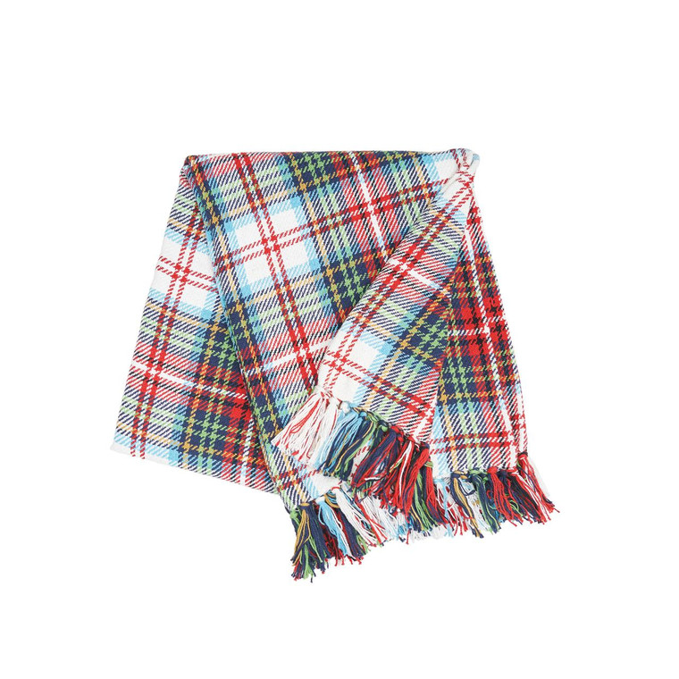 Morris Plaid Throw - 008246309505