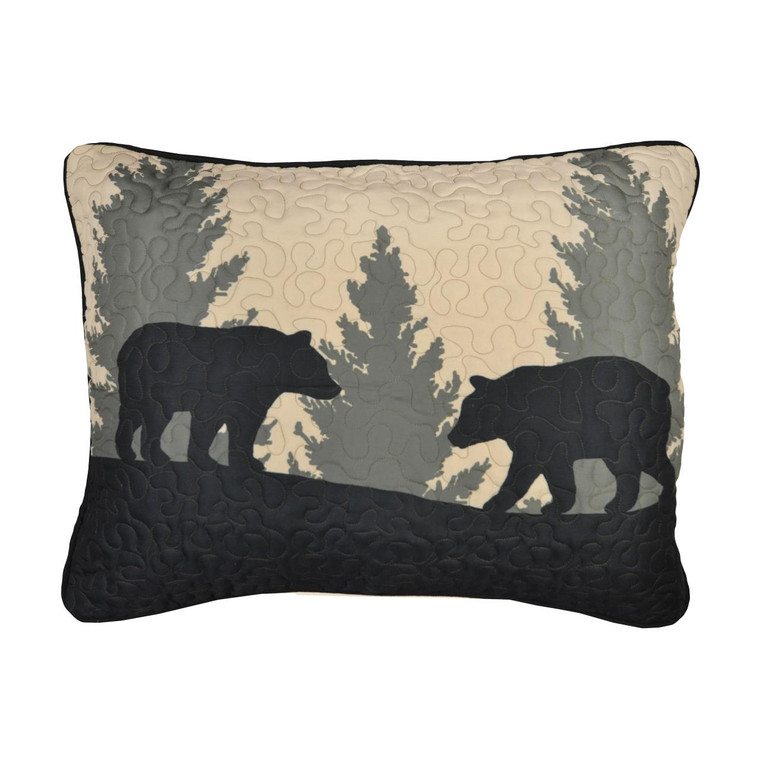 Bear Walk Plaid Sham - 754069334223