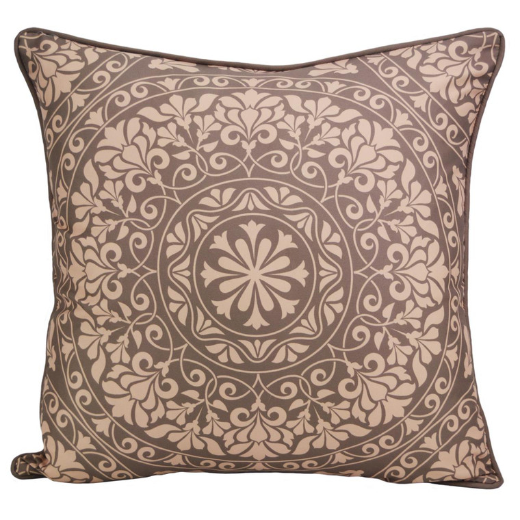 Mojave Red Mandala Pillow - 754069602117