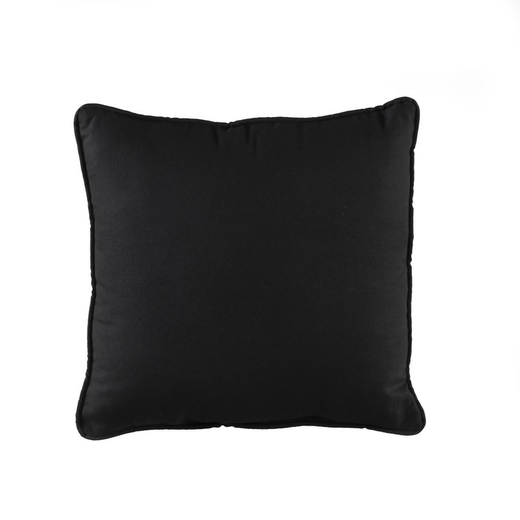 Babord Sailboat Square Black Pillow - 013864136624