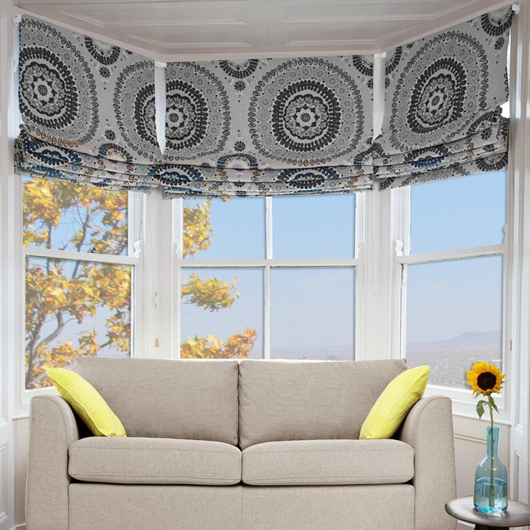 Single Bay Window Lockseam Curtain Rod - 849657007341