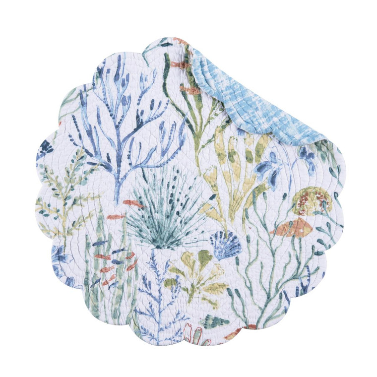 Coralie Sound Round Placemat Set of 6 - 008246340409