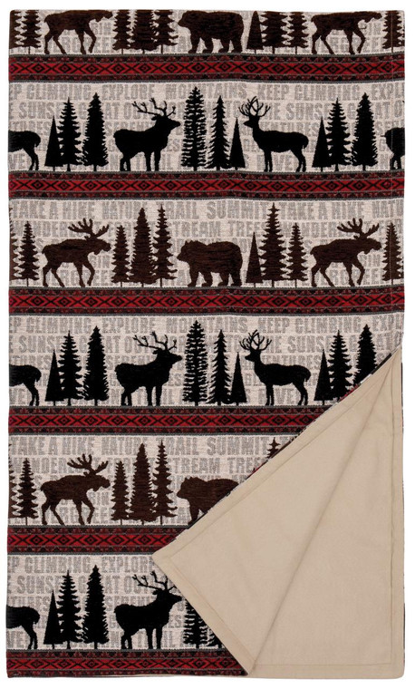 Lazy Lodge Throw - 650654088659