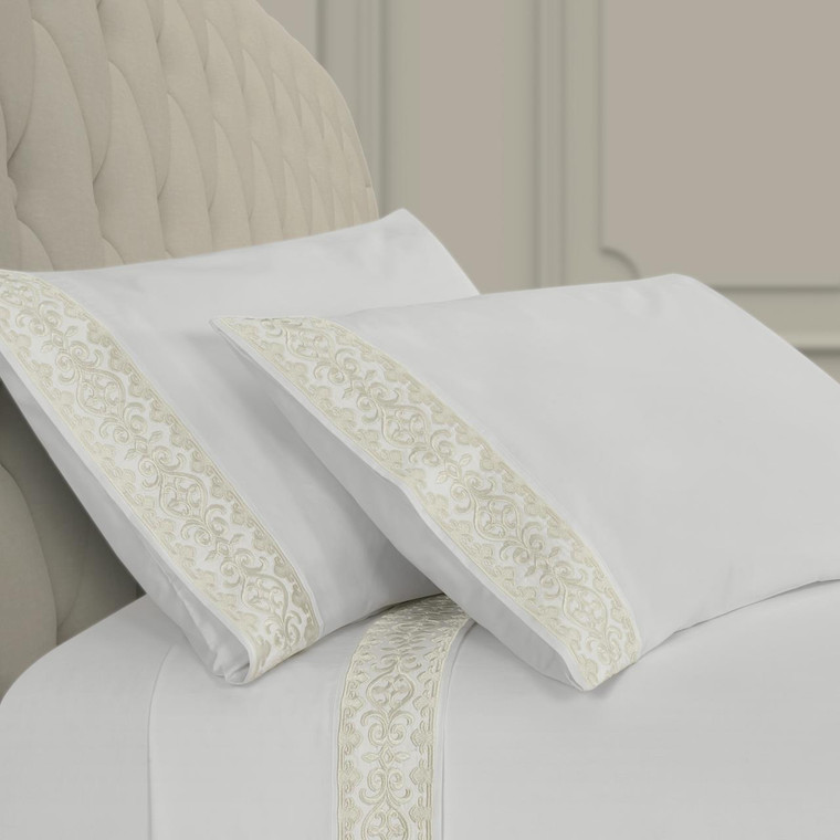 Majestic Ivory Sheet Set - 193842133088