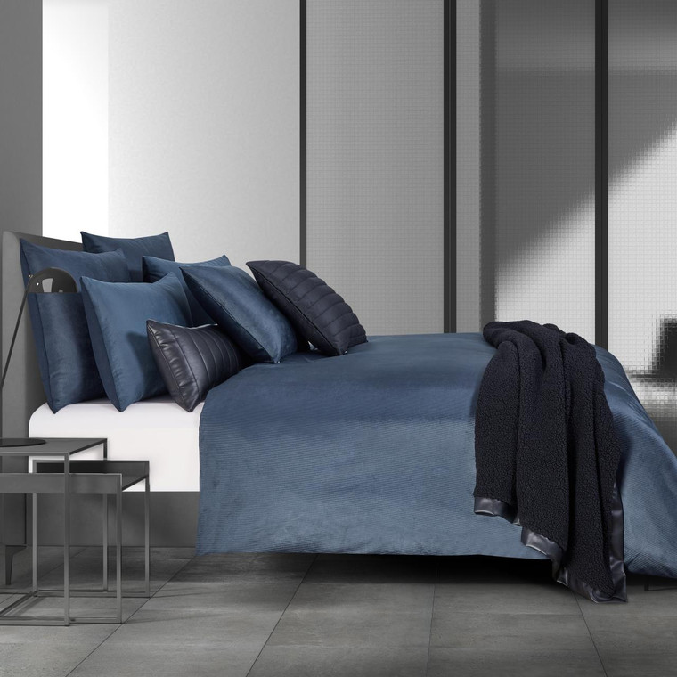 Valencia Navy Bedding Collection -