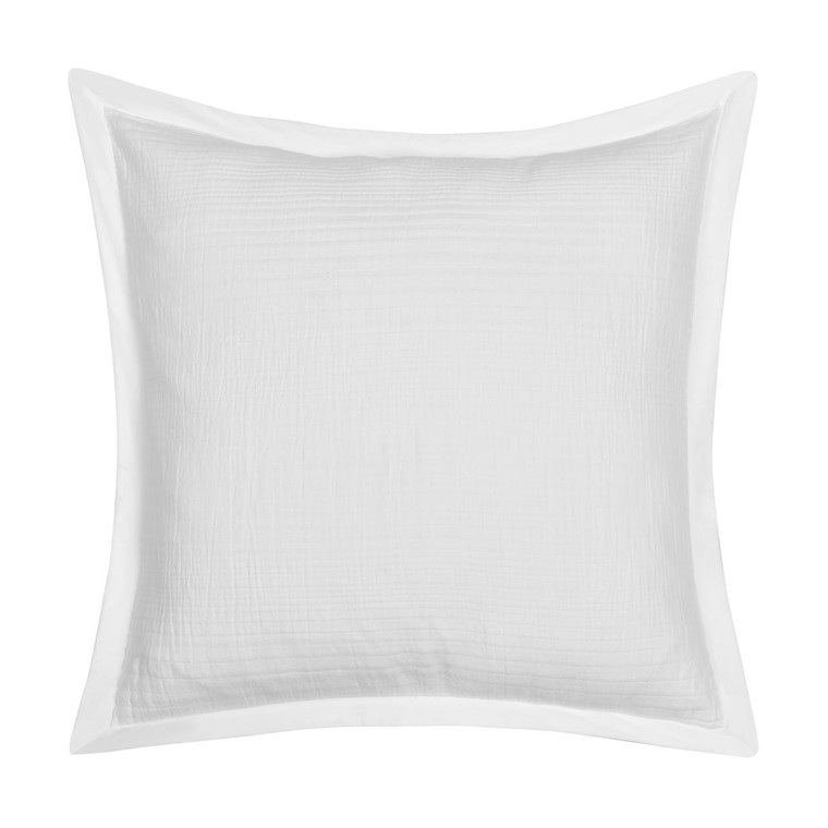 Brentwood White Euro Sham - 193842136409