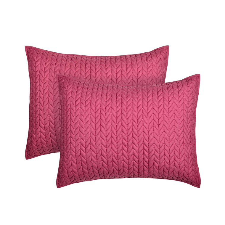 Cayman Fuchsia Quilted Sham - 193842139592
