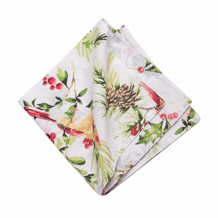 Ruby Cardinal Napkin Set of 6 - 008246357223