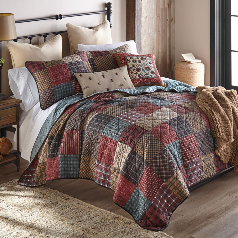 Appalachia Plaid Quilt Set - 754069614097