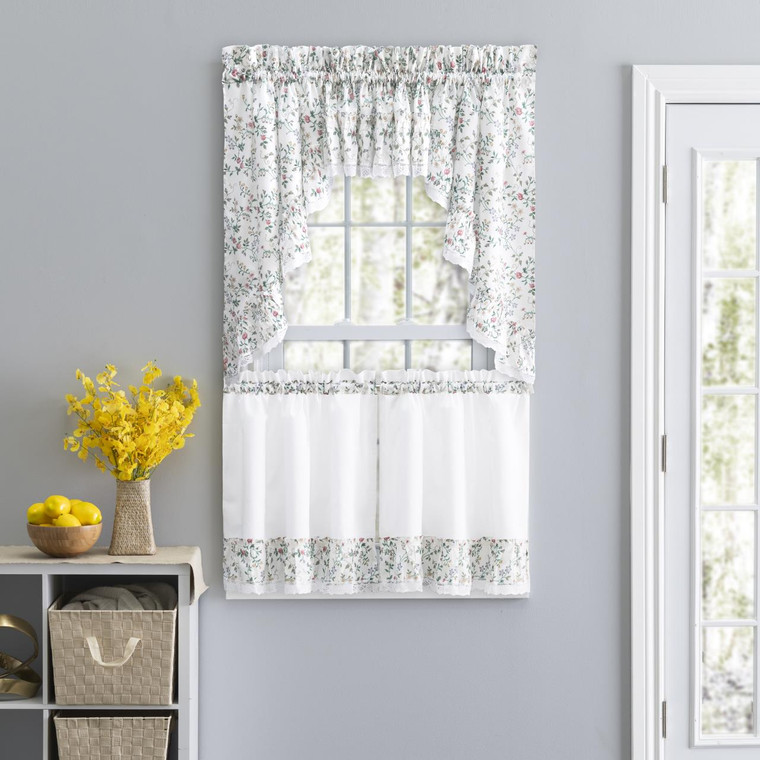 Country Floral Curtains - 730462147752