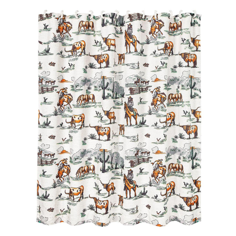 Ranch Life Duffle Bag Shower Curtain - 840118822381