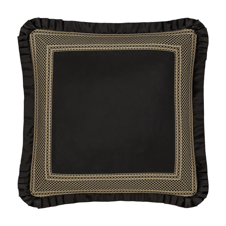 Brunello Black And Gold Euro Sham - 193842148143