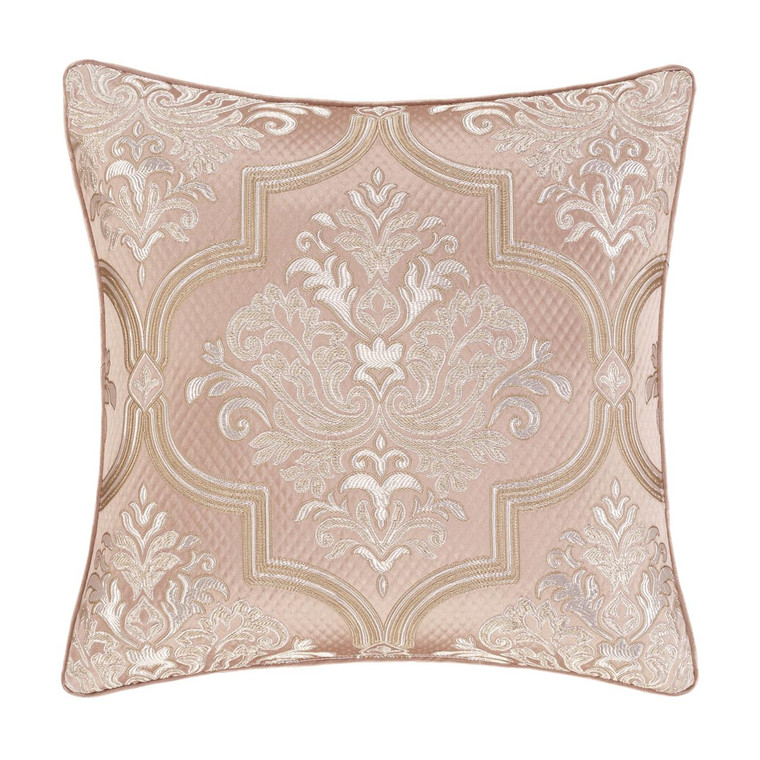Rosewater Blush 20" Square Pillow - 193842147115
