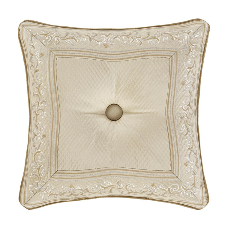 Sezanne Champagne 18" Square Pillow - 193842147221