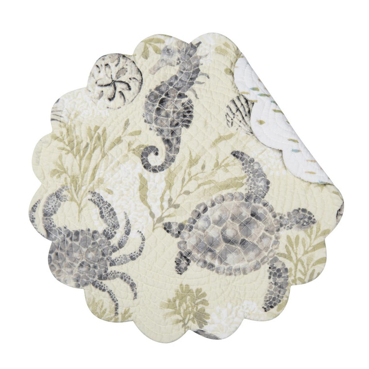 Cannon Beach Round Placemat Set of 6 - 008246351733