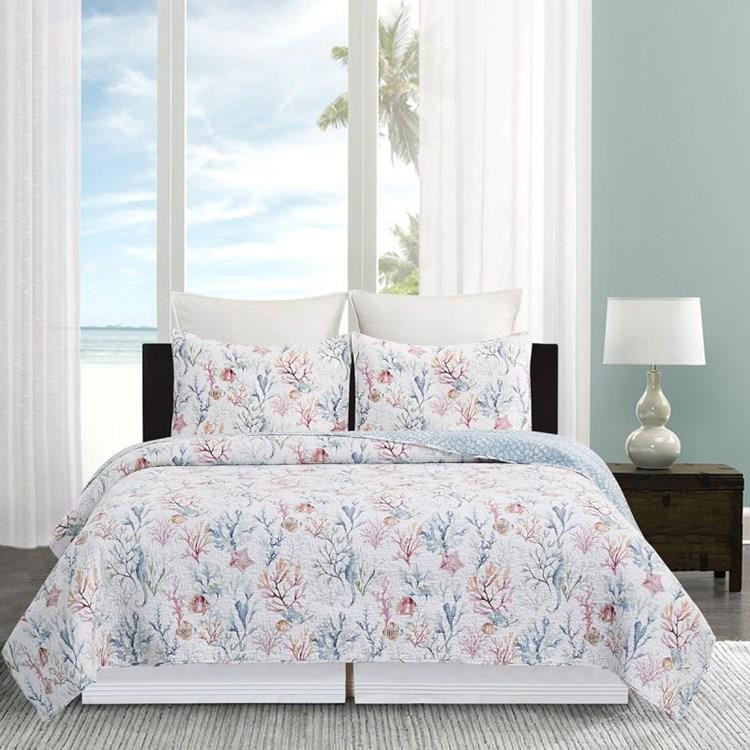 Nori Coral Quilt Collection -