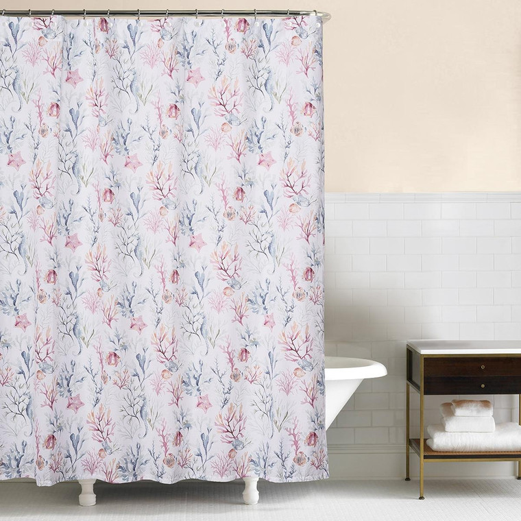 Nori Coral Shower Curtain - 008246712350