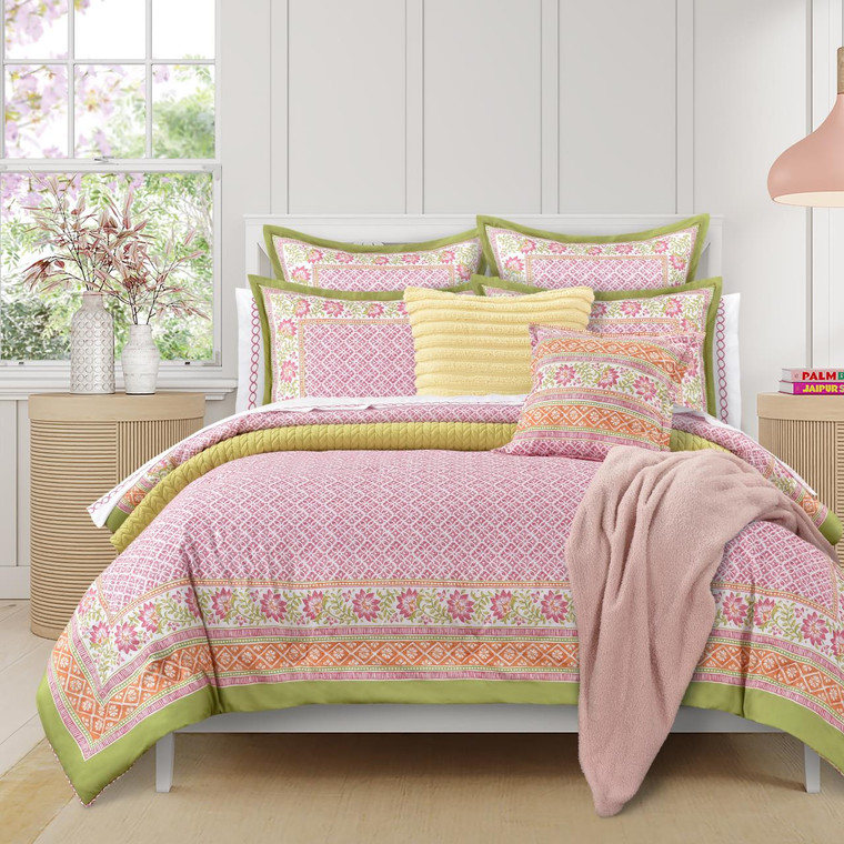 Shiloh Pink Comforter Set - 193842152584