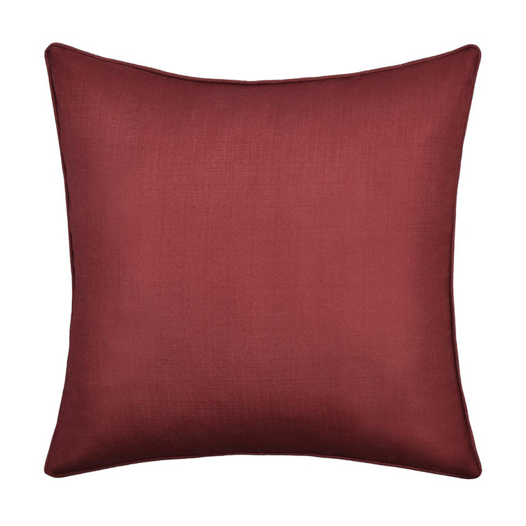 Bari Red Euro Sham - 193842155547